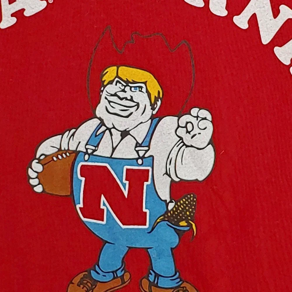 adidas Red Nebraska Cornhuskers Short Sleeve Tee